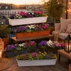 Blumenkasten geli Standard Kunststoff 80x17x14 cm weiß Produktbild-Vorschau 4
