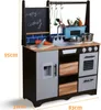 Cucina per bambini Rijoka in legno - con lavagna - Anteprima dell’immagine prodotto 6