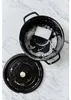 Staub 40509-863-0, 8,35 l, Schwarz, Eisenguss, Emaille, Produktbild-Vorschau 19