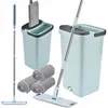 A cleaning mop and bucket set with extra mop pads. Podgląd zdjęcia produktu