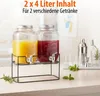 Cuisine Elegance DoppelGetränkespender - 2x 4 Liter - Produktbild-Vorschau 4