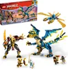 LEGO NINJAGO Smok żywiołu kontra mech cesarzowej, duży Podgląd zdjęcia produktu 16