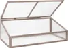 Gewächshaus Grau 110x56x39 cm Tannenholz Produktbild-Vorschau 3