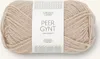 Sandnes Peer Gynt 50g - 100% Schurwolle Hellbeige meliert Produktbild-Vorschau 5