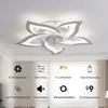 65cm Deckenventilator mit Licht, Blüten-Design – 6 Produktbild-Vorschau 2
