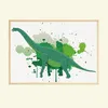 Dinosaurier Bilder 4er Set DIN A4 Kinderzimmer Wandbilder Produktbild-Vorschau 3