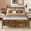 A bedroom scene with a bed as the main focus. Podgląd zdjęcia produktu