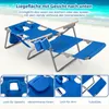 GOPLUS 3-in-1 Strandliegestuhl, Outdoor-Liege mit Produktbild-Vorschau 3