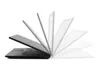 A laptop is shown in multiple open positions, illustrating its hinge flexibility. Produktbild-Vorschau