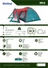 Bestway Pavillo™ Ocaso X3 Tent 225x260x155 cm, Zelt Produktbild-Vorschau 20
