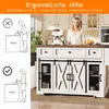 Carrello da cucina Flieks con piano di lavoro estraibile, Anteprima dell’immagine prodotto 7