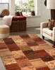 Tapis en laine KASHQAI 4327 101 Patchwork terre cuite rouge Voir les images du produit 4
