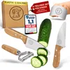Eli® Kindermesser - kindersicheres hochwertiges 4 teiliges Produktbild-Vorschau 1
