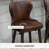 HOMdotCOM HOMdotCOM Tabouret de bistrot,Polyuréthanemarron Voir les images du produit 10