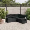 The Living Store 5-tlg. Garten-Sofagarnitur mit Kissen Produktbild-Vorschau 2