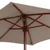 home24 Sonnenschirm - Grau Produktbild-Vorschau 9