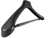 A black suit hanger against a white background. Produktbild-Vorschau