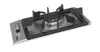 Phoenix Domino-301SL piano cottura a gas in acciaio inox 1 Anteprima dell’immagine prodotto 4