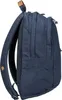 Side view of a dark blue backpack. Náhled obrázku produktu