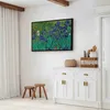 Włoski obraz na płótnie - Irysy - Van Gogh 90x60 cm Podgląd zdjęcia produktu 6