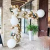 Białe matowe balony – 10 sztuk (27 cm), lateksowe i do Podgląd zdjęcia produktu 13