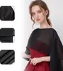 Unyqoos® Lichtgewicht dames chiffon capelet – zwarte Productafbeelding-voorbeeld 5