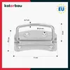 KOTARBAU® Kistengriff 110 x 85 mm Silber Schwarz Klappgriff Produktbild-Vorschau 3