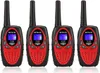 Four red and black walkie-talkies are lined up against a white background. Náhľad obrázku produktu