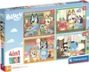 CLE puzzle 4v1 SuperKolor Bluey 21530 Náhled obrázku produktu 7