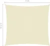 vidaXL Voile d'ombrage Oxford Rectangulaire 2,5x3 m Crème Voir les images du produit 13