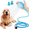 Duschkopf für Hunde mit Silikonhandschuh Sprühkopf Brause Produktbild-Vorschau 1