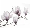 Posterpapier Poster - Painted Magnolias 90x60 cm Blumen Produktbild-Vorschau 1