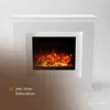 Glow Fire Elektrokamin 'Europa' | LED Standkamin in weiß Produktbild-Vorschau 4