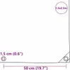 vidaXL Plane 650g / m² Braun 1,5 x 2,5 m Canvas mit Produktbild-Vorschau 7