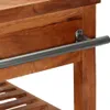 Carrello portavivande 100x48x89 cm in legno massiccio di Anteprima dell’immagine prodotto 15
