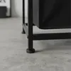 Relaxdays Wäschesammler mit 3 Wäschesäcke, 150 L, Holzoptik Produktbild-Vorschau 7