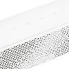A close-up view of the top and side of a white Bluetooth speaker. Anteprima dell’immagine prodotto