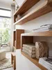 Wandregal Set TEKO CUBES_ 3-teilig_ abgerundete Ecken_ hohe Belastbarkeit_ Massivholz - KADIMA DESIGN_Farbe_ Beige_ Größe_ 80x15x20 cm_#sku_BARWL1.526# Produktbild-Vorschau