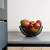 QUVIO Obstschale - Obstschale schwarz - Obstkorb schwarz Produktbild-Vorschau 6