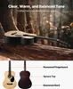 SucceBuy Guitare acoustique Dreadnought, 990,6 mm, Set avec Voir les images du produit 2