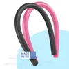 Weko Fun 2 Schwimmnudel in Schwarz, Pink, Made in EU. Poolnudel für Wassergymnastik und Schwimmen. Produktbild-Vorschau