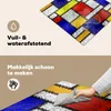 KitchenYeah© Herdabdeckplatte Muster - Mondrian - Kunst , Produktbild-Vorschau 2