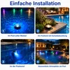 8er set LED RGB Poolbeleuchtung mit 14 Farben, Produktbild-Vorschau 7