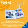 A tiptoi pen is shown interacting with an open book featuring images and text from Disney's Frozen. Náhľad obrázku produktu