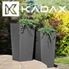 KADAX sada ratanových kvetináčov "Pesaro", plastový Náhľad obrázku produktu 6