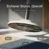 DESKSPACE Motion Ergonomischer Sitz- & Stehhocker 57-83 cm Produktbild-Vorschau 4