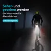Inlustro LED Fahrradlicht Set vorne und hinten, USB-C Produktbild-Vorschau 6