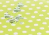 Tischdecke mit Gummizug für runde Tische, limettengrün, Ø Produktbild-Vorschau 3