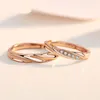 Josfeva Argent Sterling Couple Réglable Alliances Blanc Voir les images du produit 3