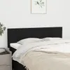 Kopfteile Schwarz 144x5x78/88 cm Stoff Produktbild-Vorschau 2